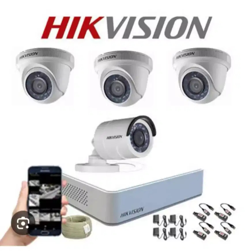 Cctv paket lengkap plus pemasangan