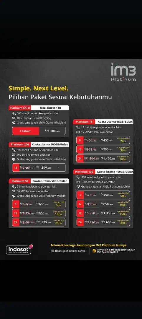 KARTU PRABAYAR INDOSAT