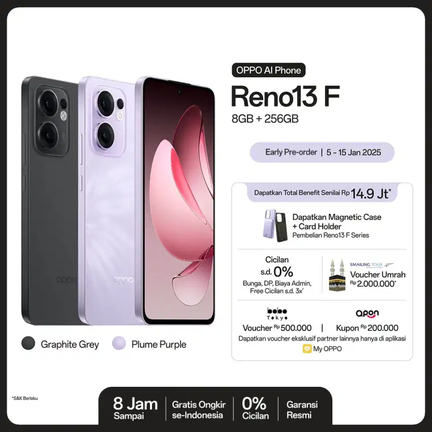 Hp tercantik & spek tertinggi - New OPPO Reno 13 series