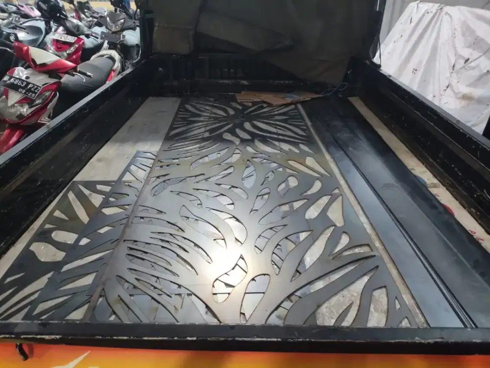 Laser fiber cocok untuk kebutuhan Fasade, pagar, partisi dll