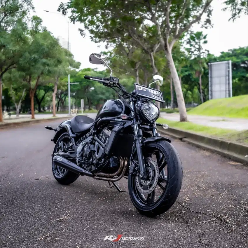 (Full paper) Kawasaki Vulcan 650 Nik 2015 Knalpot Arrow km 17rban