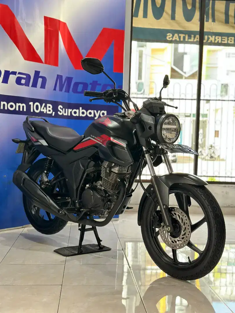 low km Honda CB VERZA 150 cw Tahun 2021