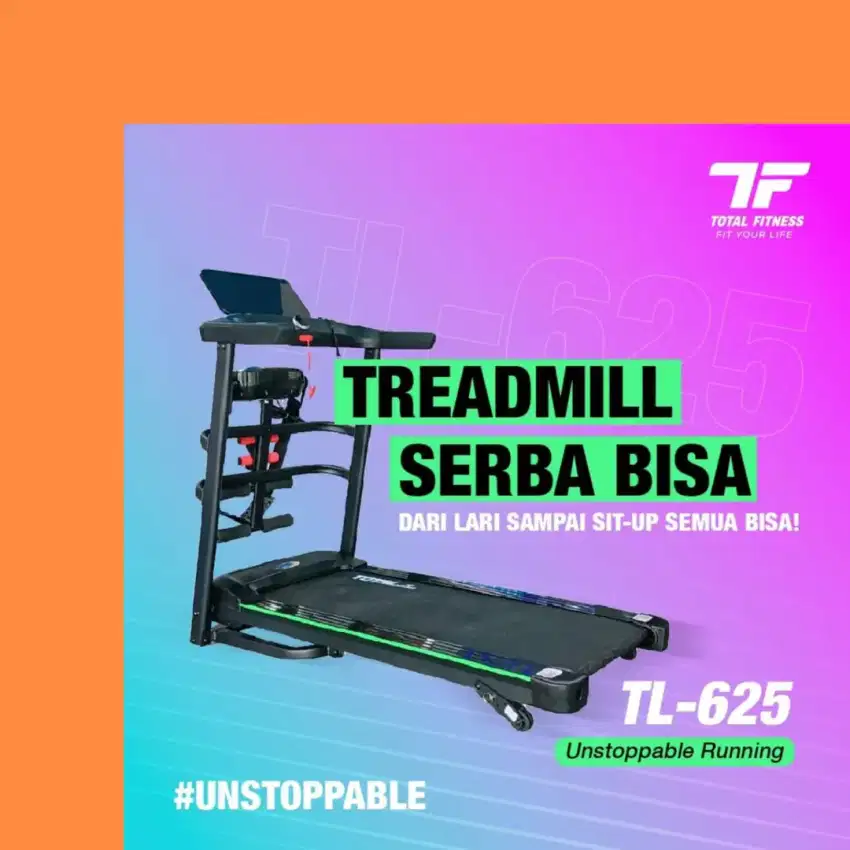 Treadmill elektrik electric  TL-625 alat olahraga KLP-595