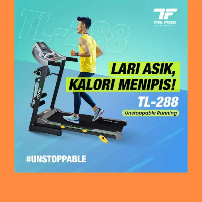 Treadmill elektrik electric TL-288 alat olahraga BGH-699