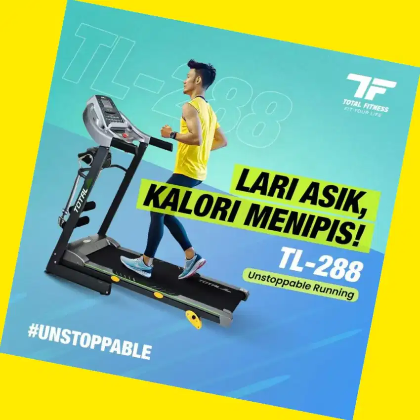 Treadmill elektrik electric TL-288 alat olahraga BGH-699