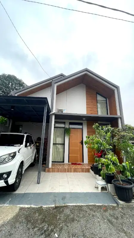 DIJUAL RUMAH BEKASI KOTA DESAIN MODERN MINIMALIS LOKASI STRATEGIS