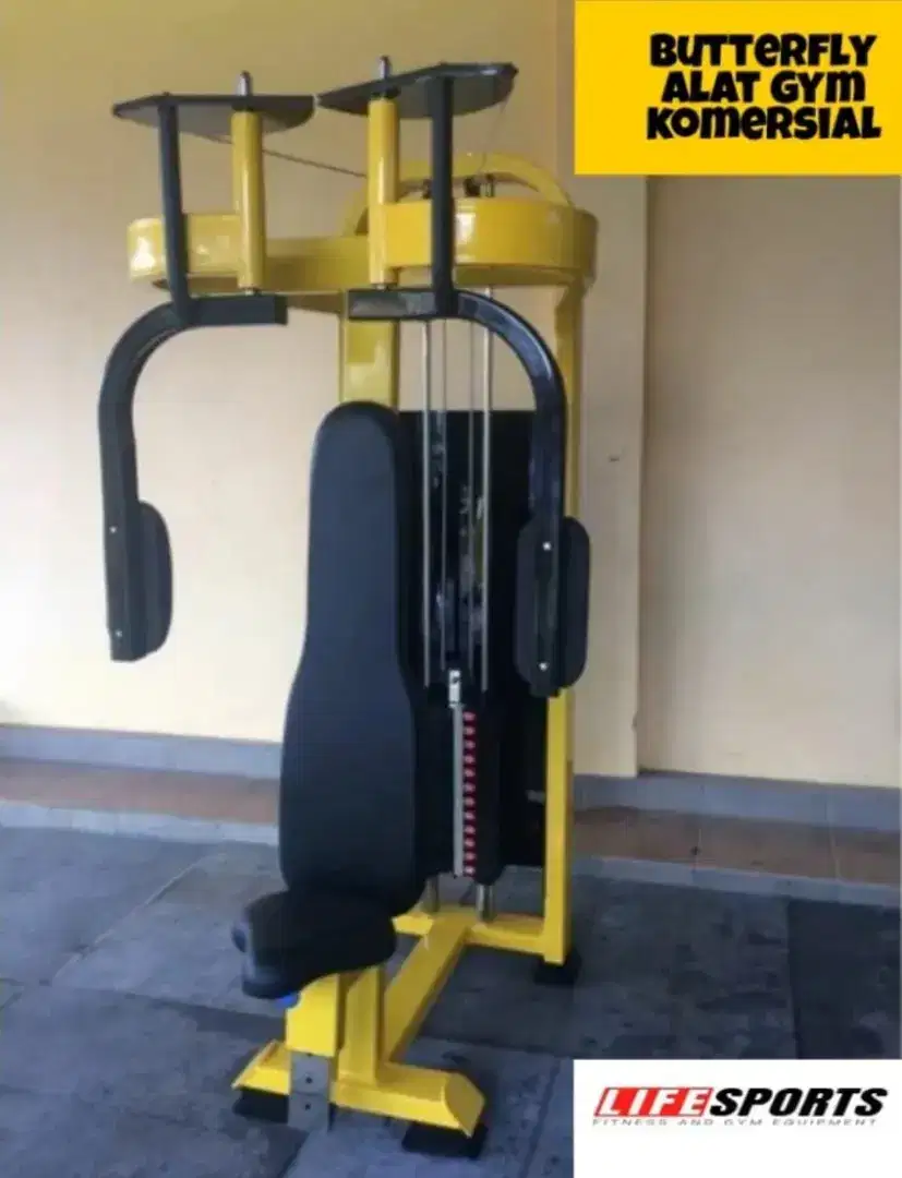 Alat fitness Gym Machine Butterfly produk lokal