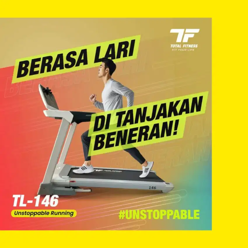 Treadmill elektrik electric TL-146 alat kebugaran STR-347