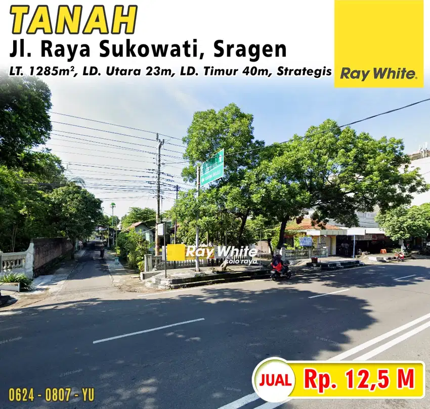 Dijual Tanah Jl. Raya Sukowati, Sragen