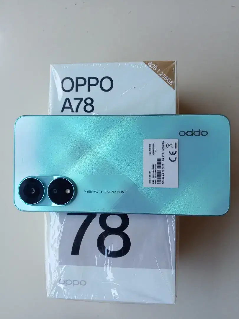 Jual oppo a78 RAM 8