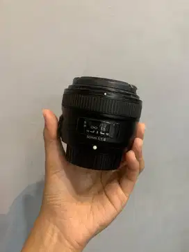 JUAL LENSA YOGNUO 50MM F1.8 FOR NIKON