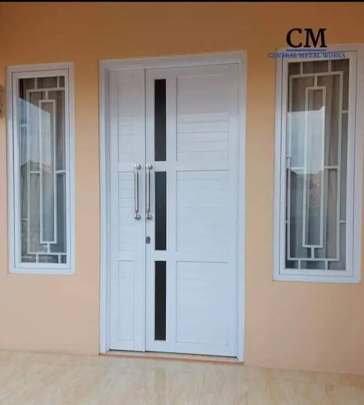 PEMBUATAN PINTU ALUMUNIUM PINTU KACA PINTU SPANDRELL