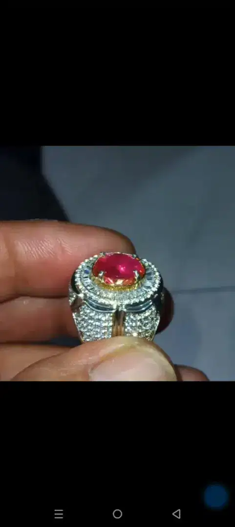 Ruby Burma No Hit Original Burma Perak Spesial Boss