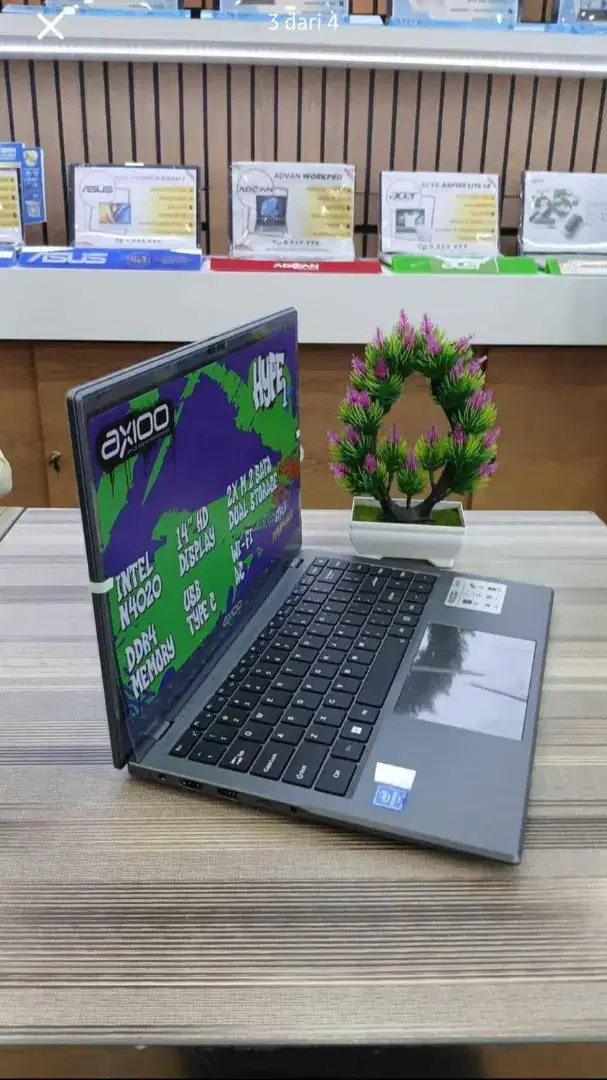 LAPTOP AXIOO HYPE 1  RAM 4GB | CICILAN TANPA  DP | PALING LARIS