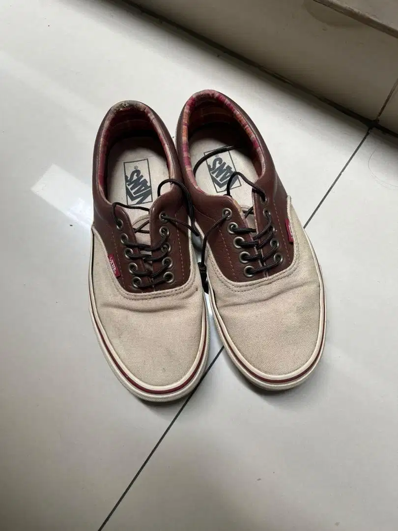 VANS ERA CANVAS & LEATHER