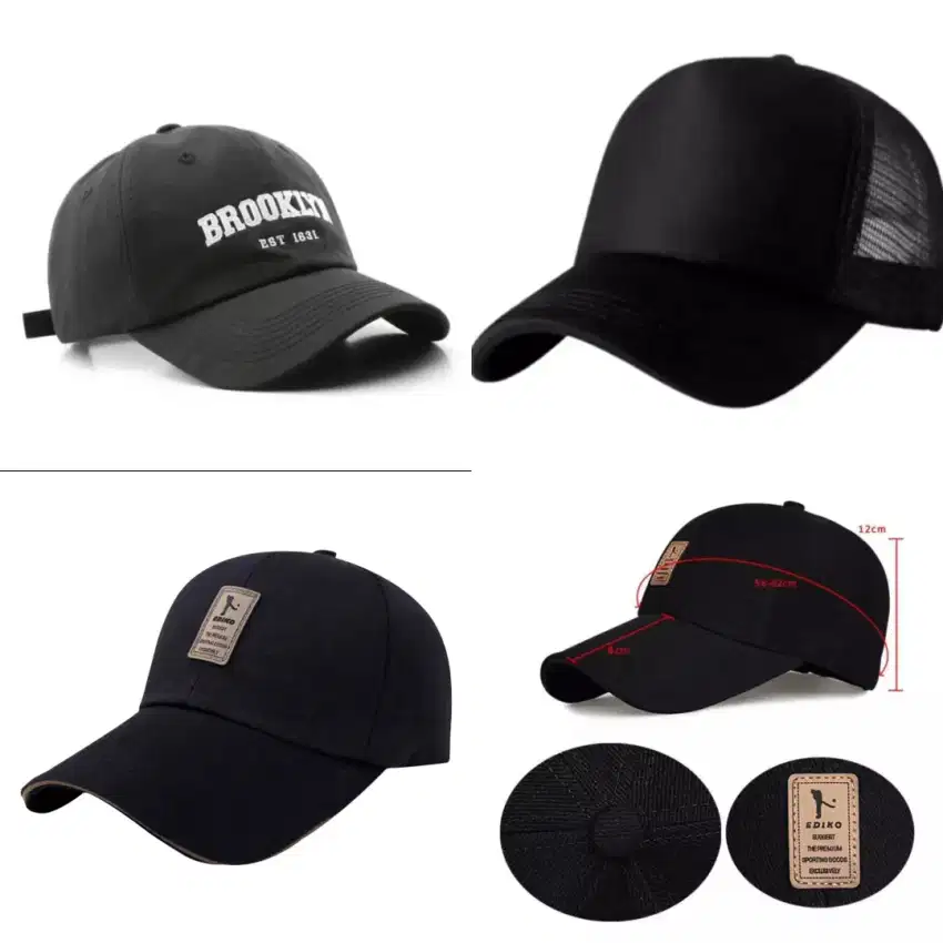 Topi pria distro simpel