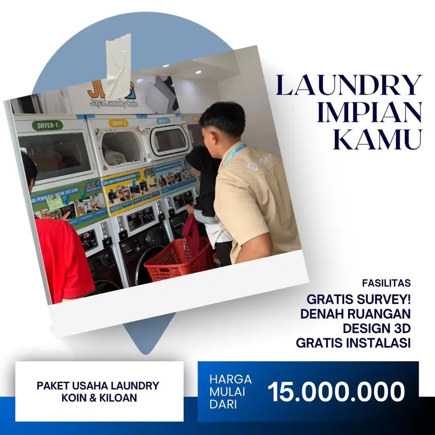 PAKET USAHA LAUNDRY MURAH