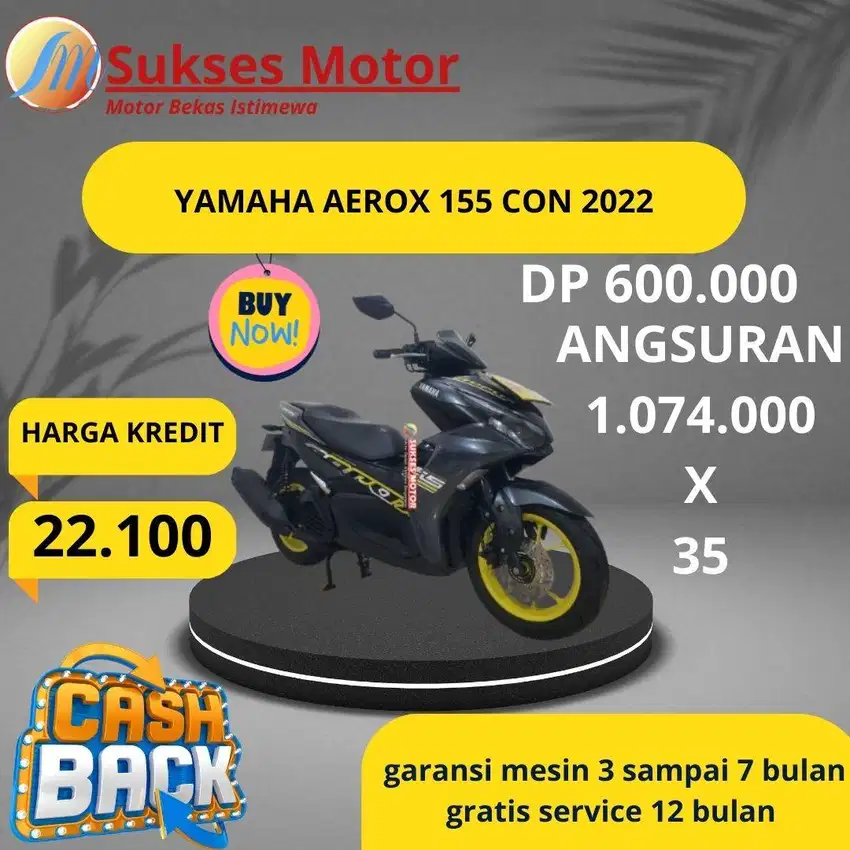 Yamaha New Aerox 155 Con Tahun 2022