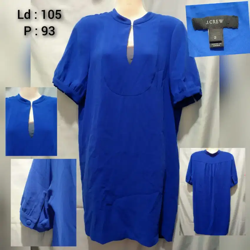 Dress biru cantik