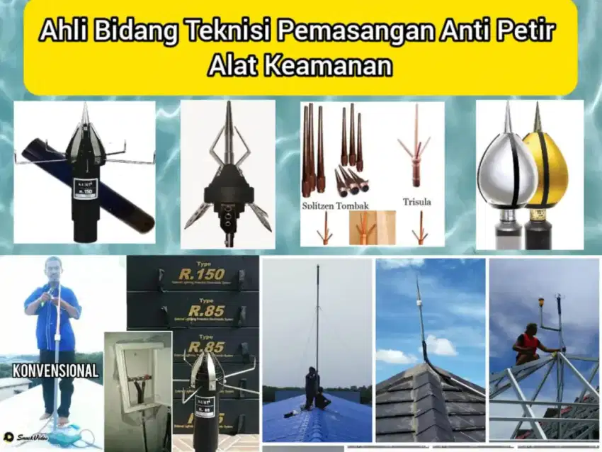 Ahlinya Bidang Pembumian Grounding Penangkal Petir Dan Instalasi Rapih