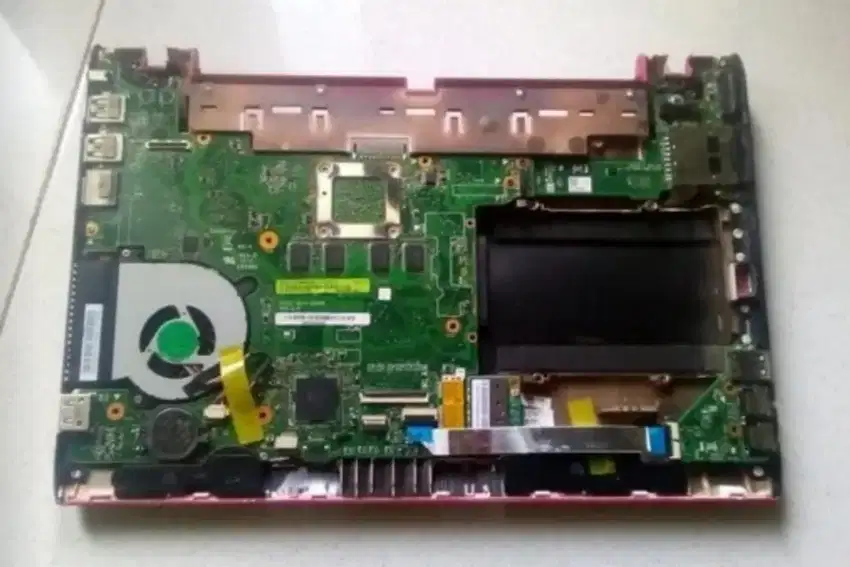 Motherboard asus 1225c rusak merah mobo