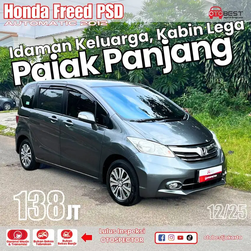 Cash Honda Freed E PSD 2012 Facelift