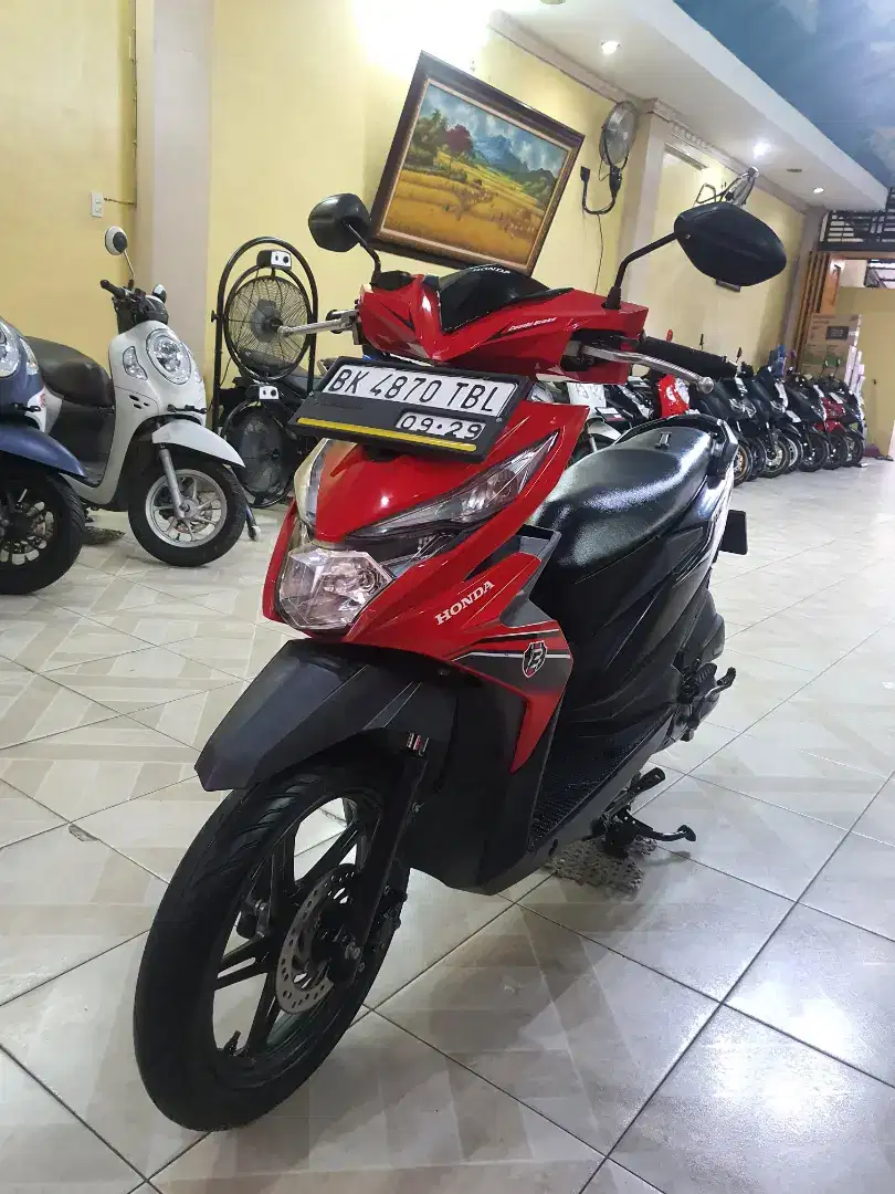 Beat Echo CBS ISS 2019-Mesin Mentah Masih 13.000 KM-plaza motor