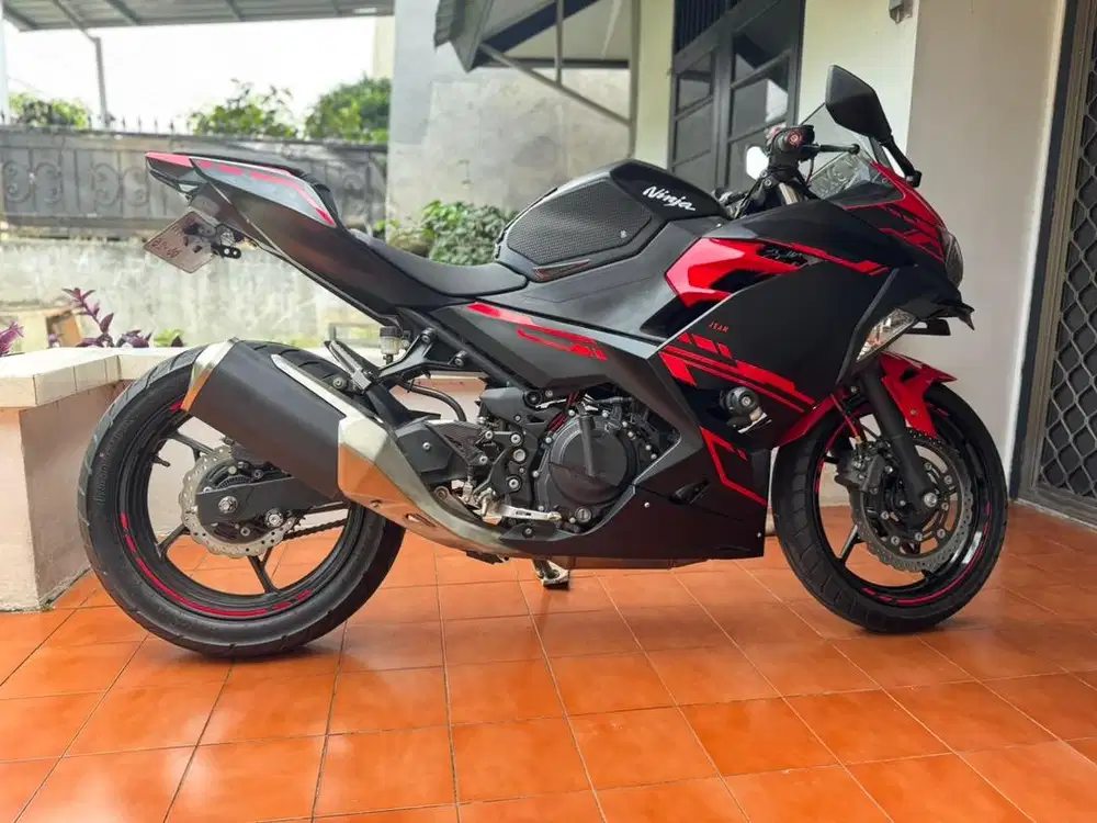 All New Ninja 250 ABS Red Matte Black 2018 Register 2020