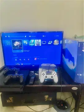 Dijual TV + PS4 + Mouse beserta box nya (dibaca deskripsi)