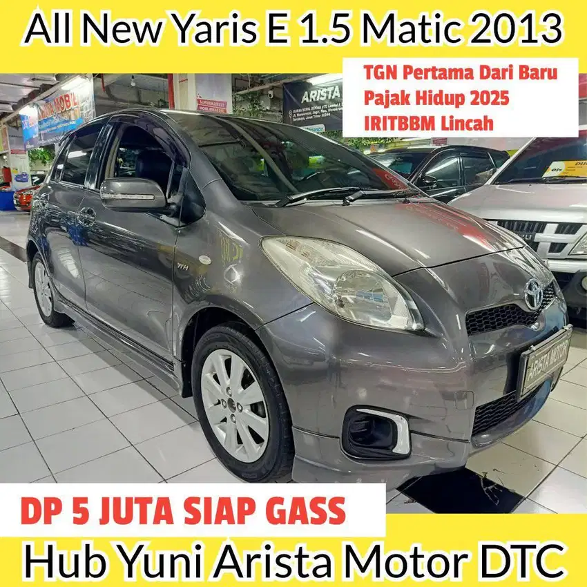 Yaris E 2013 Matic TGN1 PlatSBY PjkHidup IRITBBM Lincah Terawat