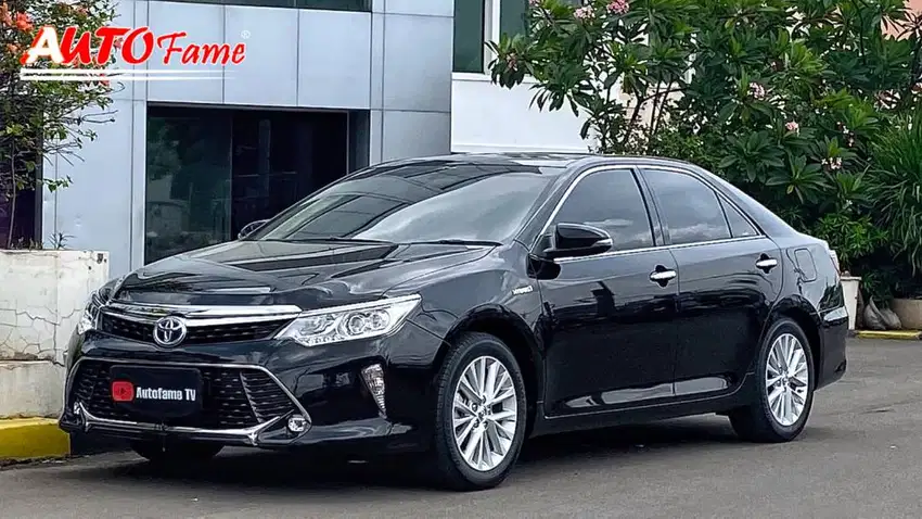 Toyota New Camry 2.5 Hybrid PEMK 2018 Black On Beige NIK 2017