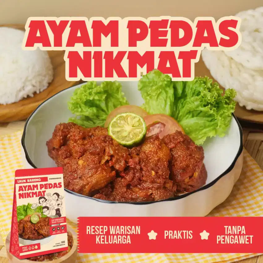 Ayam Pedas Nikmat 150 Gr