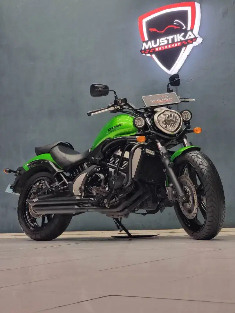 Odo 11rb Istimewa!!Kawasaki Vulcan S 650cc 2015 Plat Jatim-Mustika