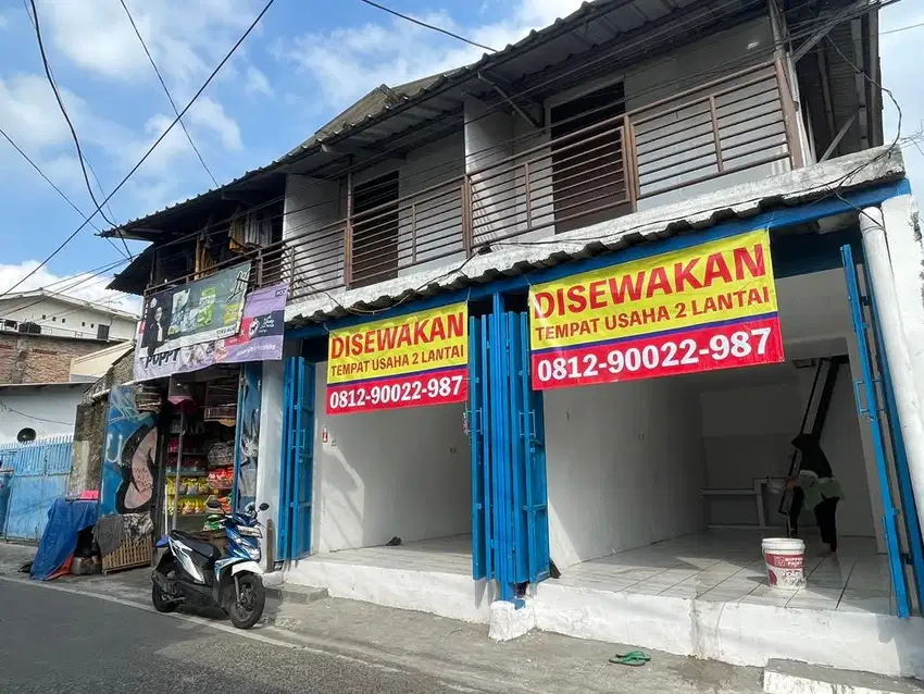 Disewakan kios usaha dan tempat tinggal