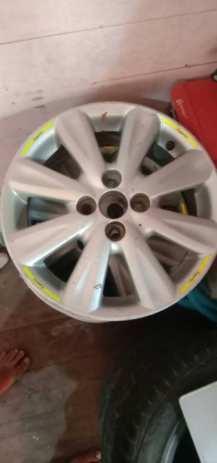 Velg suzuki ori ring 15 pcd 100+Ban serap