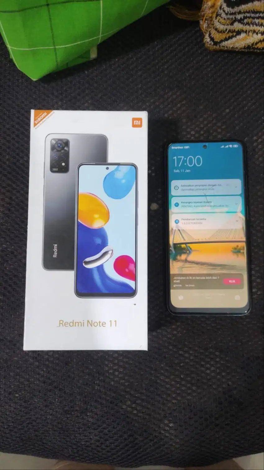 Xiaomi Redmi Note 11 6/128 GB Star Blue Second Bekas Original