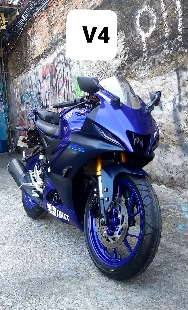 Bi ceking jelek bisa kredit Yamaha R15 V4 V3 Vva