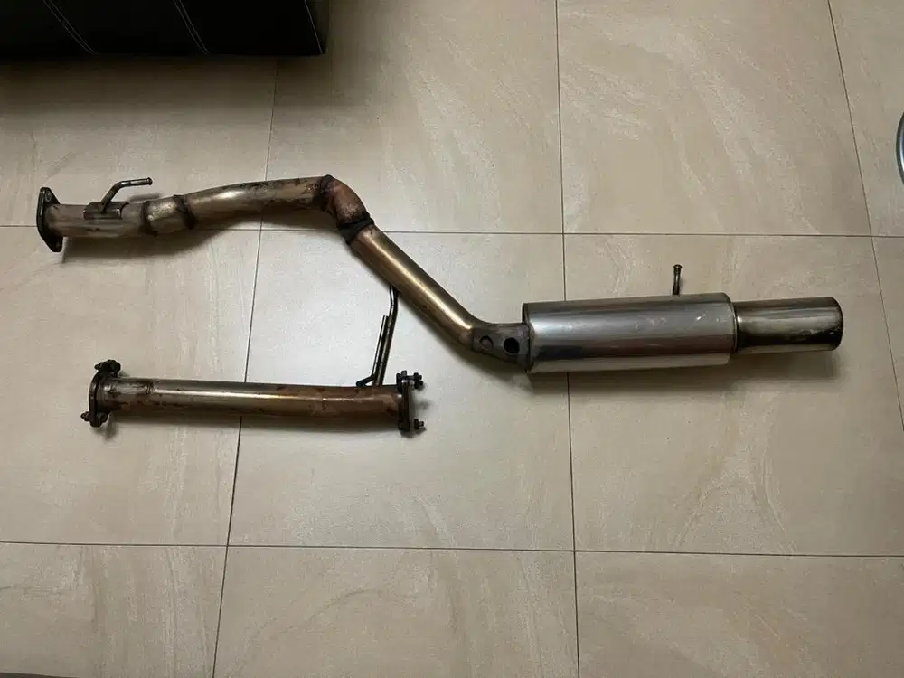FS HKS Hipower Muffler Pajero sport PNP semua tahun