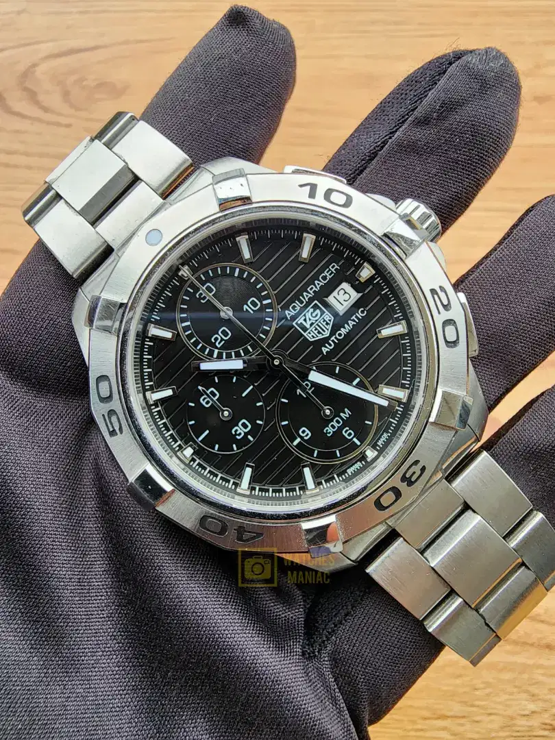 Jam Tangan Original Tag Heuer Aquaracer Chronograph Automatic Fullset