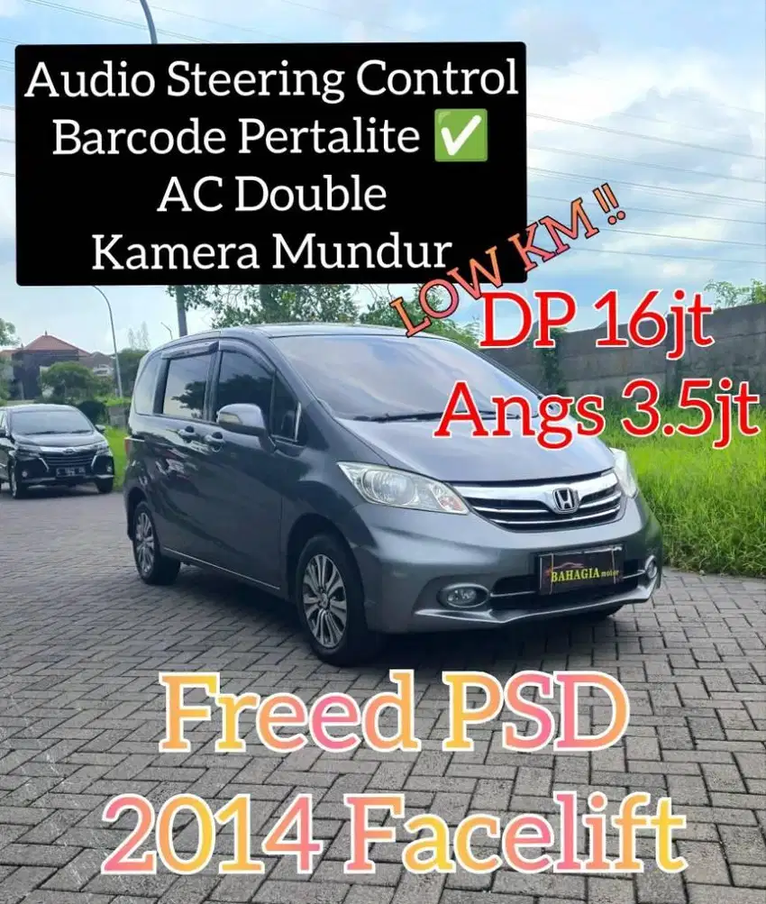 Honda Freed PSD 2014 Facelift pmk 2015 V Low KM Dp Minim