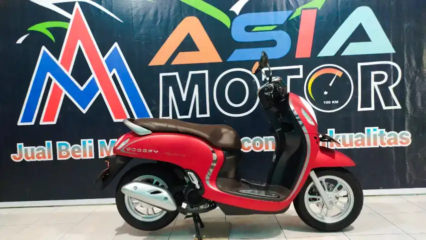 Honda Scoopy prestige RED matte 2021 low KM