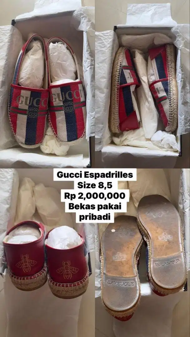 Gucci original harga nego