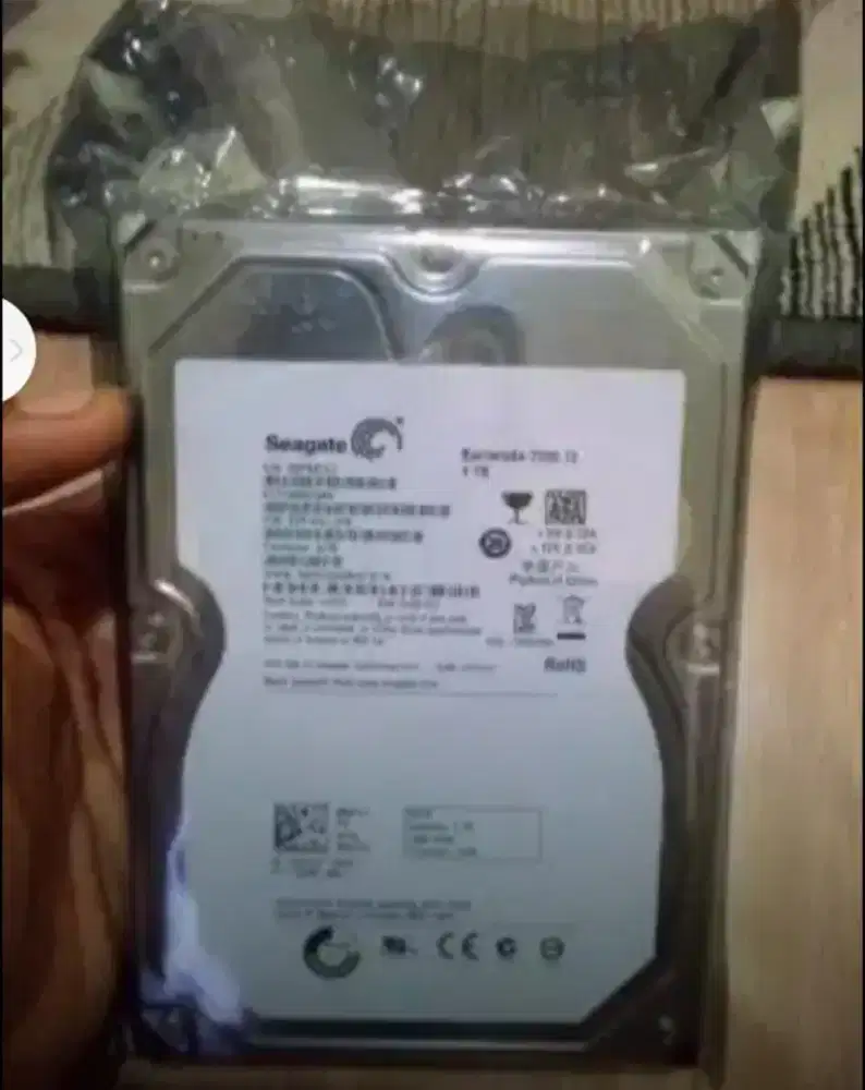 Hardisk 1Tb 3.5 inchi baru gress
