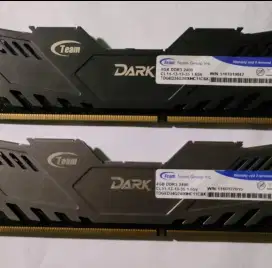 Ram DDR 3 Team Group 4 GB 2400 mhz Team Dark Gaming