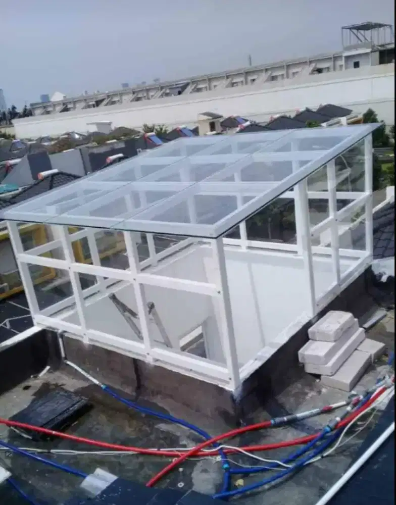 Kanopi kaca murah bergaransi