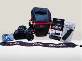 KAMERA CANON DSLR 650D LENSA KIT BONUS BANYAK