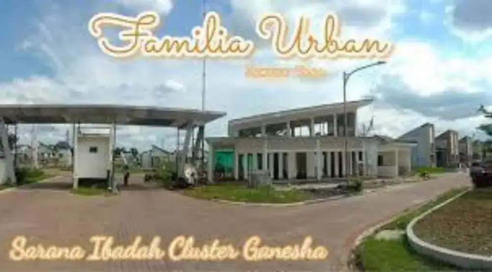 Rumah Minimalis Modern Lokasi Strategis di Familia Urban (Ganesha)