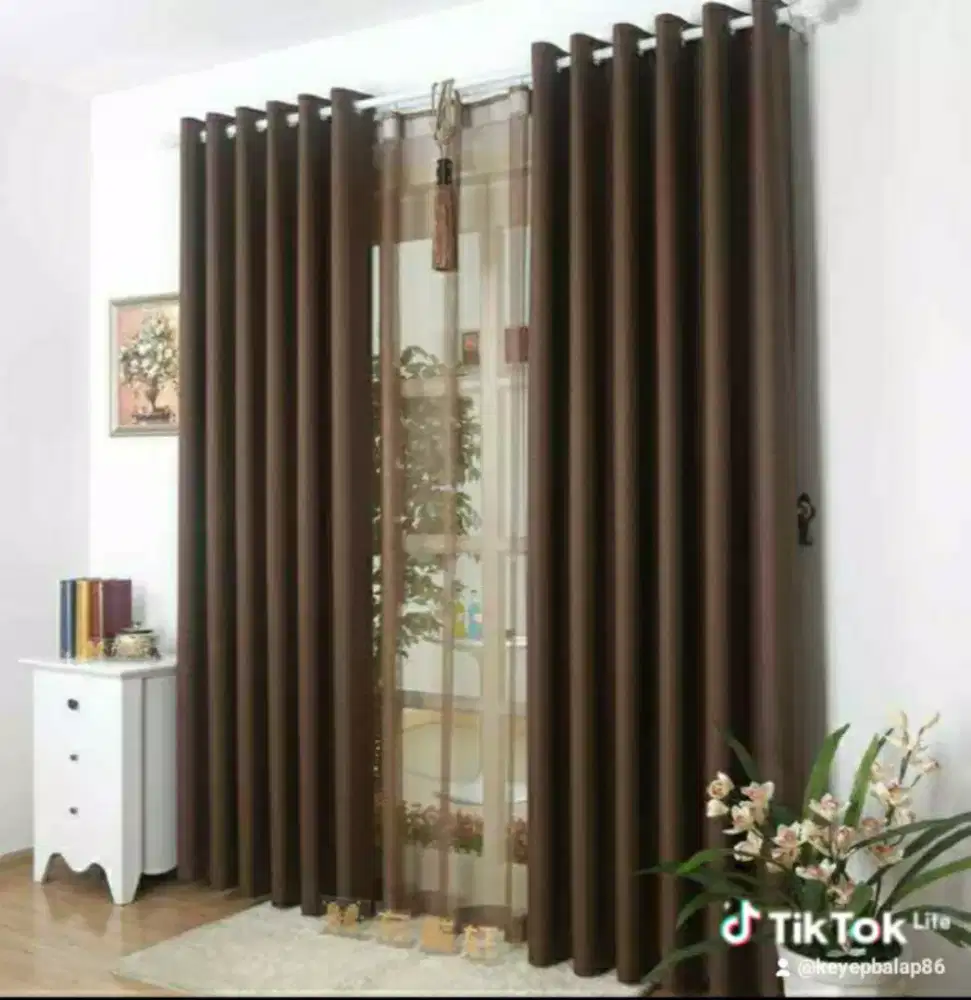 Penjual gorden kantor hotel rumah