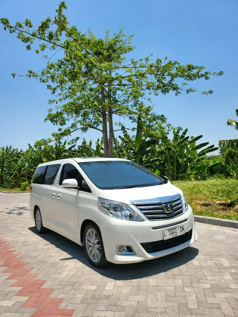 [Gress Mobil Kutisari]Alphard G 2.4 Automatic Tahun 2012