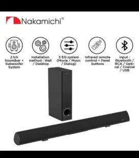 Sound Audio Nakamichi Soundstation 8W 2.1ch Soundbar